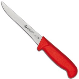 Nóż do trybowania mięsa SUPRA COLORE HACCP 160/300 mm - czerwony Ambrogio Sanelli