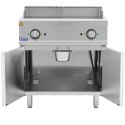 Płyta grillowa grill elektryczny podwójny z szafką 73.5 x 55 cm 10.8 kW Royal Catering