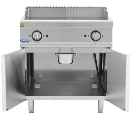 Płyta grillowa grill elektryczny podwójny z szafką 73.5 x 55 cm 10.8 kW Royal Catering