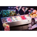 Pojemnik organizer barmański na dodatki do drinków z pokrywką 6 x 0.4 l Royal Catering