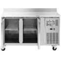Stół chłodniczy gastronomiczny z rantem na kółkach 2 komory 260 l 136x70x95 cm Royal Catering