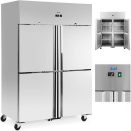 Szafa chłodnicza lodówka gastronomiczna na kółkach 4 drzwi 2-8C 1160 l Royal Catering