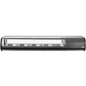 Witryna chłodnicza ekspozycyjna z oświetleniem LED 5 x GN 1/2 190 W ARKTIC