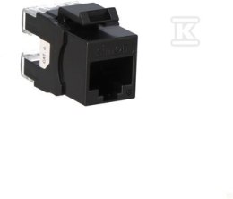 GN.RJ45 KAT6 UTP SIMON CZARNY KONTAKT-SIMON