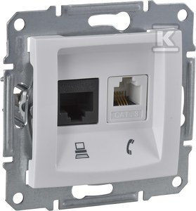 GN.TEL-KOMP.BIAŁE SEDNA SCHNEIDER ELECTRIC