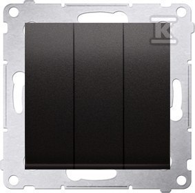 ŁĄCZ.3-KR.PODS.LED ANTRACYT SIMON54 KONTAKT-SIMON
