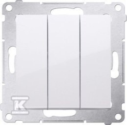 ŁĄCZ.3-KR.PODS.LED BIAŁY SIMON54 KONTAKT-SIMON