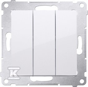 ŁĄCZ.3-KR.PODS.LED BIAŁY SIMON54 KONTAKT-SIMON