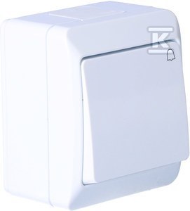 ŁĄCZ.DZWONEK N/T IP44 BIAŁY HERMES ELEKTRO-PLAST NASIELSK