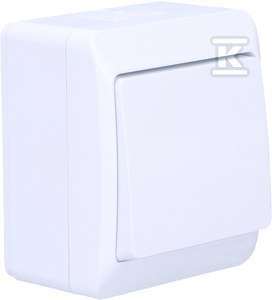 ŁĄCZ.KRZYŻ.N/T IP44 BIAŁY HERMES ELEKTRO-PLAST NASIELSK