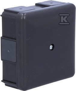 PUSZ.N/T 6-WYLOT.WKŁ.IP55 5X2.5 CZARNA ELEKTRO-PLAST NASIELSK