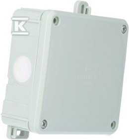 PUSZ.N/T IP55/65 98X98X46 2K SZARA ELEKTRO-PLAST NASIELSK