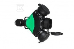 ROZGAŁEŹNIK GUMOWY GN.3X16A 250V IP44 F-ELEKTRO