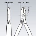 SZCZYPCE TNĄCE BOCZNE 125MM KNIPEX