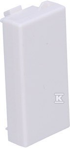 ZAŚLEP.K45/2 22,5X45MM BIAŁY KONTAKT-SIMON