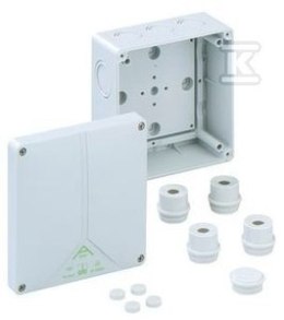 ABOX 100-L 140X140X79 IP65 SZARA PUSTA SPELSBERG