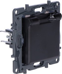 GN.1-KR.Z/U IP44 B/PRZ.CZARNY NILOE STEP LEGRAND