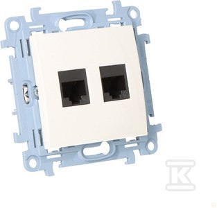 GN.2-KR.KOMP.RJ45 KAT6 BIAŁE SIMON10 KONTAKT-SIMON