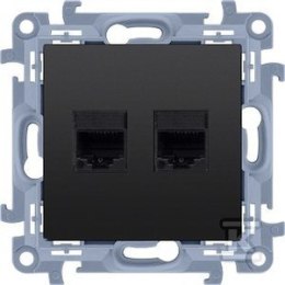 GN.2-KR.KOMP.RJ45 KAT6 CZARNY SIMON10 KONTAKT-SIMON