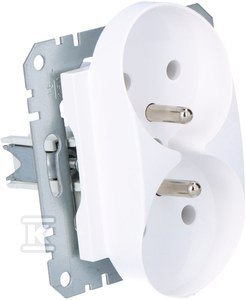 GN.2-KR.Z/U DO RAMKI BIAŁA ASFORA SCHNEIDER ELECTRIC