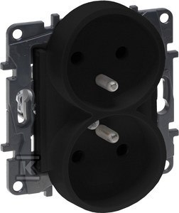 GN.2-KR.Z/U RAMKA B/PRZ.CZARN.NILOE STEP LEGRAND