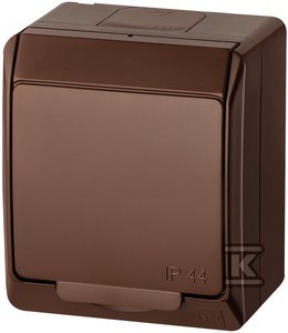 GN.2P+Z N/T IP44 BRĄZ HERMES ELEKTRO-PLAST NASIELSK