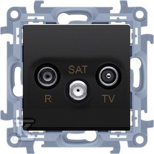 GN.ANTEN.R-TV-SAT KOŃ.ZAK.CZARNY SIMON1 KONTAKT-SIMON