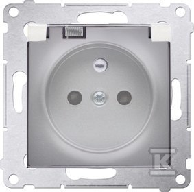 GN.IP44 B/USZCZ.TRANSP SREB MAT SIMON54 KONTAKT-SIMON