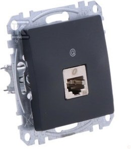 GN.KOMP.RJ45 5STP CZARNY ANTRA.SEDNA DES SCHNEIDER ELECTRIC