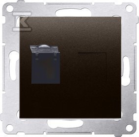 GN.KOMP.RJ45 KAT6 PRZES.BRĄZ SIMON54 KONTAKT-SIMON