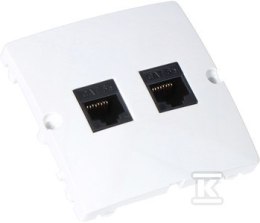 GN.KOMP.RJ45 PODW.5KAT.BIAŁE BMF52.02/1 KONTAKT-SIMON