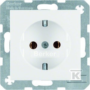 GN.SCHUKO BIAŁE B.KWADRAT S.1/B.3/B.7 BERKER