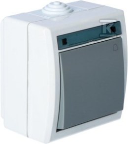 ŁĄCZ.DZWONEK N/T IP55 SZARY AQUANT ELEKTRO-PLAST NASIELSK