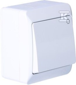 ŁĄCZ.ŚWIATŁO N/T IP44 BIAŁY HERMES ELEKTRO-PLAST NASIELSK