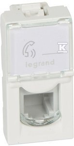 M45:1M GN.TELEFON.RJ11 4 PIN LEGRAND