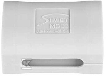 MUFA ŻELOWA KABLOWA 3X2,5 MGB3 SZARY SIMET