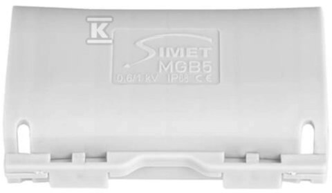 MUFA ŻELOWA KABLOWA 5X2,5 MGB5 SZARY SIMET
