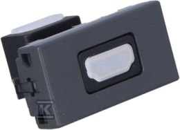 PŁYT.K45/2 HDMI-HDMI 22,5X45 GRAFIT KONTAKT-SIMON