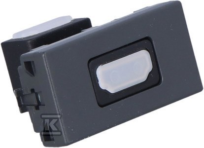 PŁYT.K45/2 HDMI-HDMI 22,5X45 GRAFIT KONTAKT-SIMON