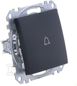 PRZYC.DZWON.CZARNY ANTRACYT SEDNA DES SCHNEIDER ELECTRIC