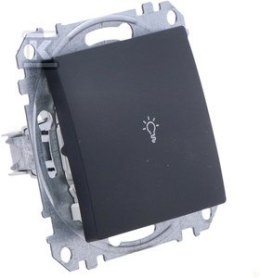 PRZYC.ŚWIATŁO CZARNY ANTRACYT SEDNA DE SCHNEIDER ELECTRIC