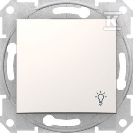PRZYC.ŚWIATŁO KREM SEDNA SCHNEIDER ELECTRIC