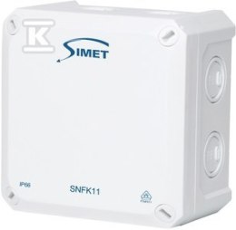 PUSZ.N/T SNFK11, 110X110X67, IP66 BIAŁY SIMET