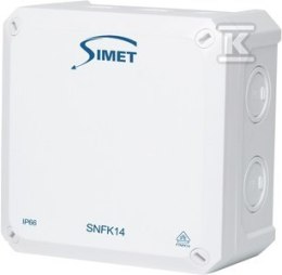 PUSZ.N/T SNFK14, 140X140X81, IP66 BIAŁY SIMET