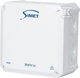 PUSZ.N/T SNFK14, 140X140X81, IP66 BIAŁY SIMET