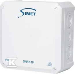 PUSZ.N/T SNFK18, 180X180X93, IP66 BIAŁY SIMET