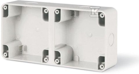PUSZKA N/T 2-MODUŁ., IP66, PROTECTA SCAME