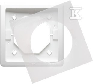 RAM.1-KR.IP44 BIAŁA BMR1B/11 KONTAKT-SIMON