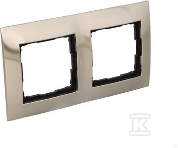 RAM.2-KR.METAL.INOX IP20/44 SIMON54 KONTAKT-SIMON