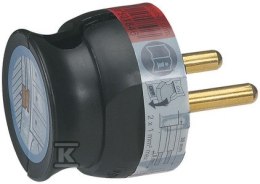 WTYCZKA NISKA 2P 16A CZARNY LEGRAND